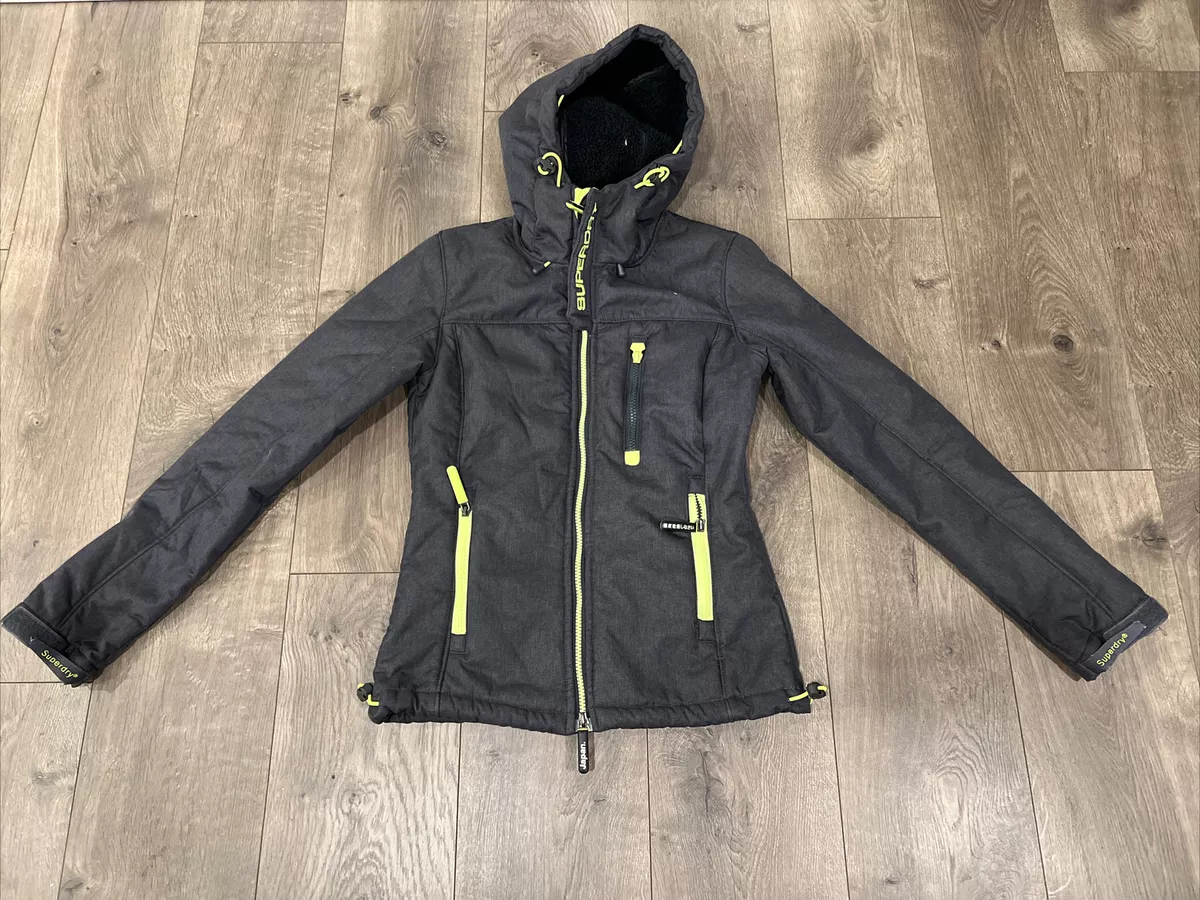 SUPERDRY JPN Hooded Windtrekker Jacket XS Mountain Hiking Fleece