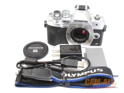 Olympus OM-D E-M10 Mark IV Digitalkamera nur Gehäuse - Silber **Sehr gut**
