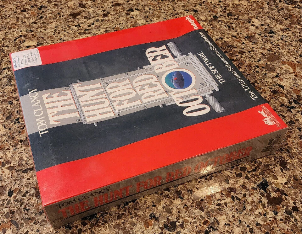 The Hunt For Red October (1984) 5.25" PC Datasoft Sealed - Image 3 of 4