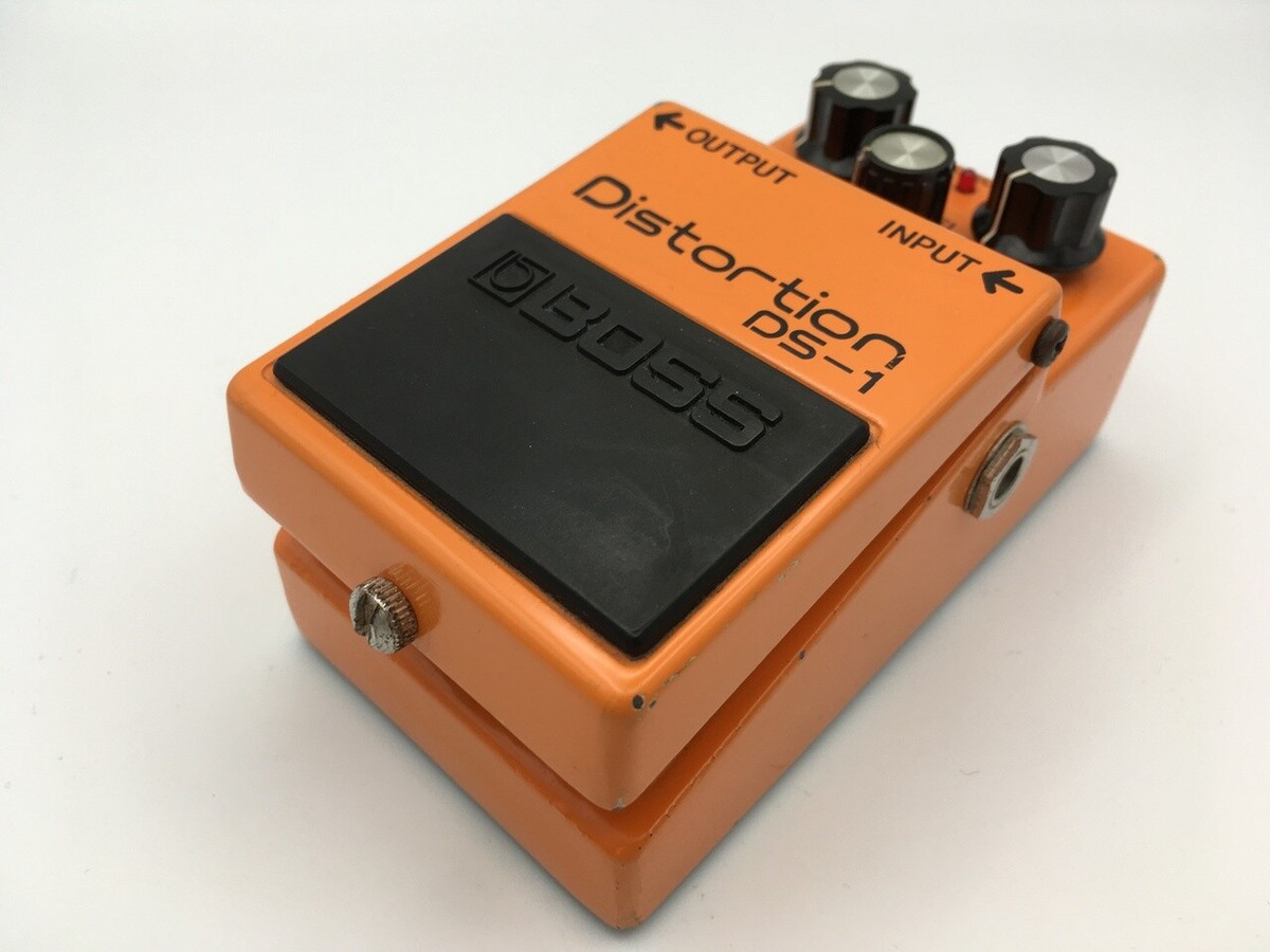 【稀少】1981年 BOSS DS-1 台湾製　動作確認済み BOSS DS-1 Distortion 台湾製（中古/送料無料）【楽器検索