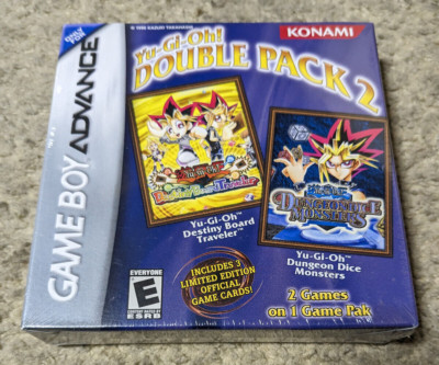 *Brand New* Yu-Gi-Oh Double Pack 2 (Nintendo Game Boy Advance, 2006) Near Mint