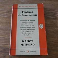 Crime Vintage Pb, Madame De Pompadour, Mitford, British Penguin 1181, 1958, P