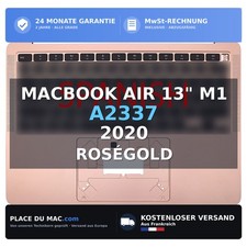oberes Gehäuse Spanisch für MacBook Air 13 A2337 M1 2020 Roségold
