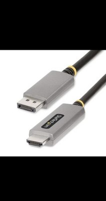StarTech 6 Fuß (2 m) DisplayPort-auf-HDMI-Adapterkabel 8K 60Hz 4K 144Hz HDR10 