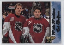 1997-98 Pacific Omega Emerald Mike Modano Ed Belfour #246 HOF 0q3