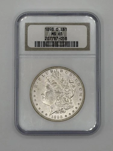 1898-O Morgan Silver Dollar ~ NGC MS65 ~ $1 US New Orleans Mint Coin
