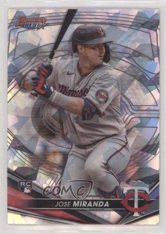 2022 Bowman's Best Atomic Refractor Jose Miranda #59 0c6
