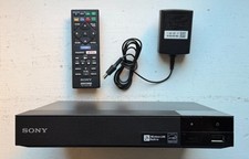 Sony BDP-S3700 Wi-Fi Blu-Ray DVD Player w/ OEM Remote, AC Adapter TESTED *READ*