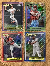 2025 Topps Series 1: SILVER PACK MOJO CHROME - Complete Your Set-Pick Your Card