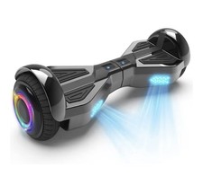 Electric Hoverboard with Bluetooth Speaker, Sci-Fi Design and 6.5inch LED Wheels