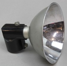 Vintage GRAFLEX 2745 5-1/4" Flash Reflector Pan Assembly w/Right-Angle Base