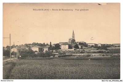BAJP12-1247-69 - RILLIEUX - Strasbourg Road - General view