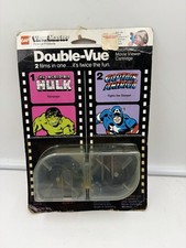 Vintage View Master Double Vue Films 1978 Marvel Captain America Hulk SEALED NOS