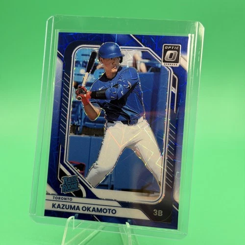 2026 Panini Donruss Blue Velocity KAZUMA OKAMOTO RC Blue Jays Color Match