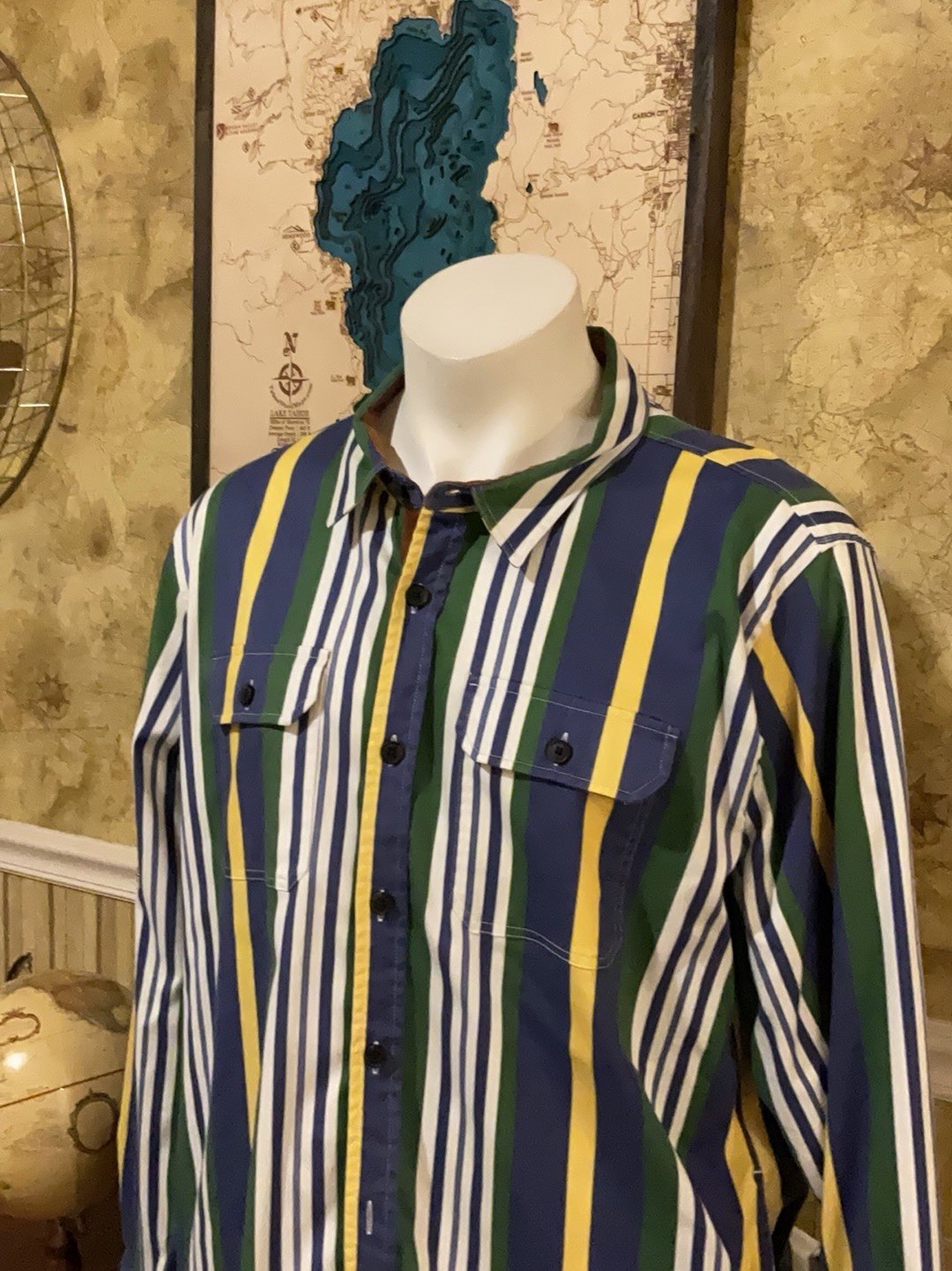 Shinesty Men’s Durable Button down W/hidden Pocke… - image 2