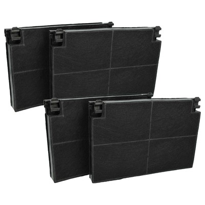 4 Aktivkohlefilter für Indesit HI463M HAI9VT HI463M.1 AHS2AM AHS2FM Dunstabzug