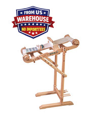 Kromski Harp Rigid Heddle Loom Stand - Fits 24" Loom - Adjustable Tilt  Storage