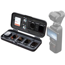 Sinyutia Filter Case for DJI Pocket 3, Magnetic Lens 11.3 x 5.5 x 2 cm, Black
