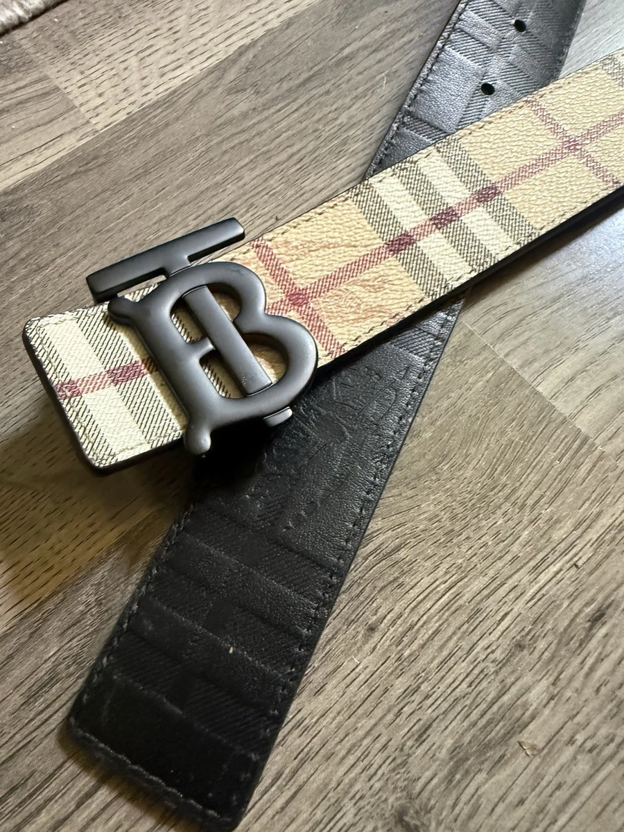 Burberry Men's Leather Belts for sale | eBay