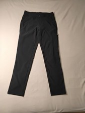 Columbia Womens Black Pants Omni-shade Active Fit Fleece Lined Sz 8 Reg.