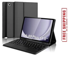 Galaxy Tab A9 plus Case with Keyboard, Touch Keypad for Samsung A9+ Tablet 2023,