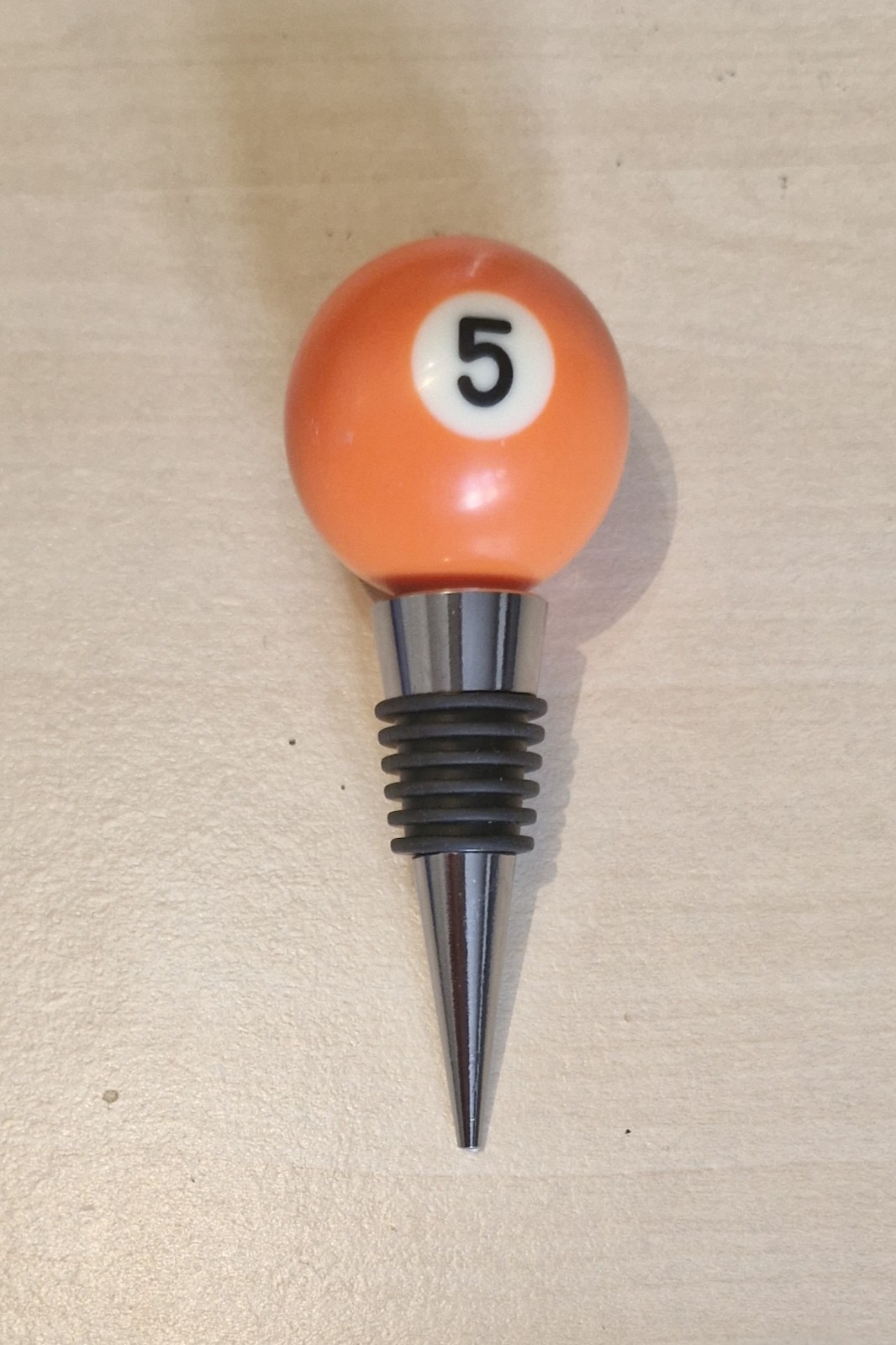 Bouchon De Bouteille Thème Billard Boule N° 5