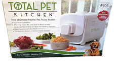Total Pet Kitchen Dog Food Maker Cooks Mixes and Dispenses a Week of Pet Food