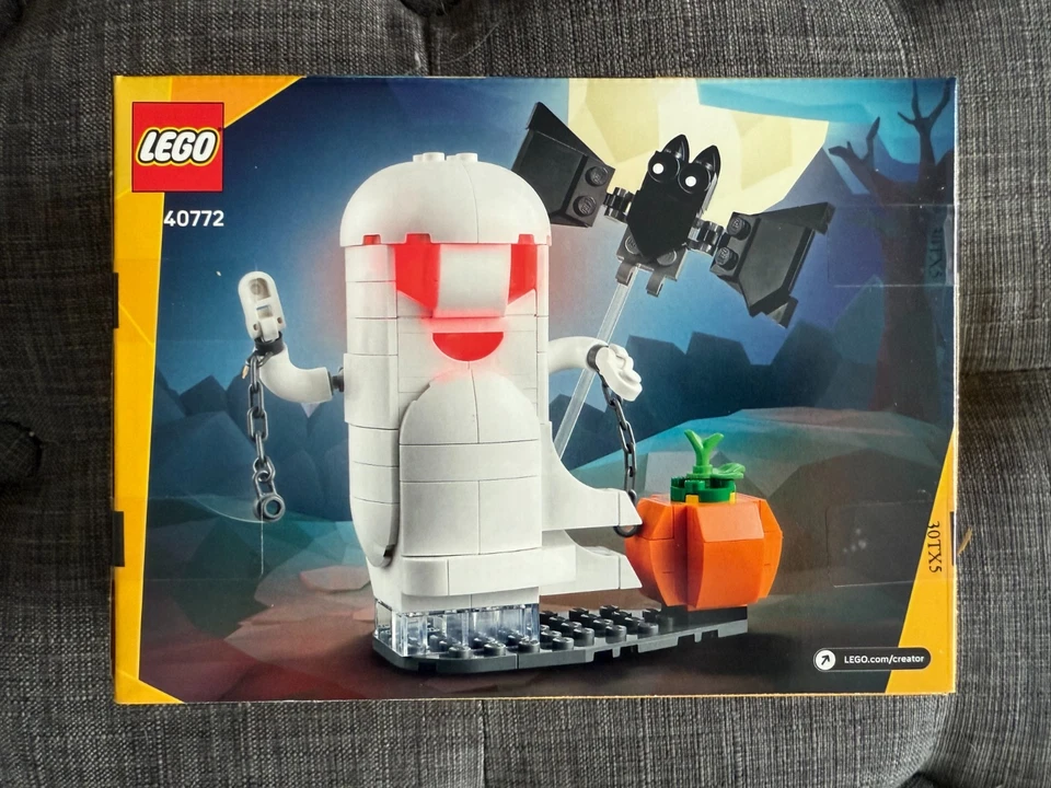 LEGO 40772 Celebration Series: 3. Luminous Ghost with Light Brick - NEW SEALED - Image 2 of 2