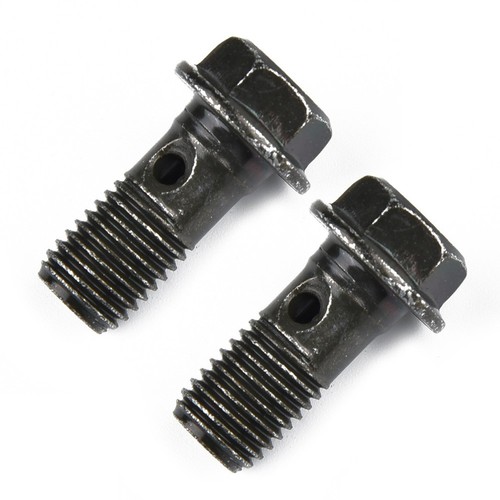 6 Stück/Set M10 x 1,25 mm Motorrad Motorräder Edelstahl Bremsschlauch Schraube - Picture 5 of 12
