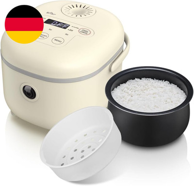Reiskocher 3,5 Tassen (Ungekocht) Mit Dampfgarer, Multifunktioneller 350W Elektr