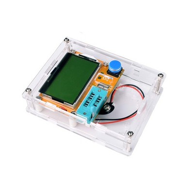 LCR-T4 MTY328P Digital Transistor Tester Diode Triode Capacity ESR Meter+ Case