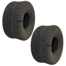 2 Turf Tires 20x10x8 Super Turf 4 Ply Tubeless For Lawn Mower Tractor (160-421
