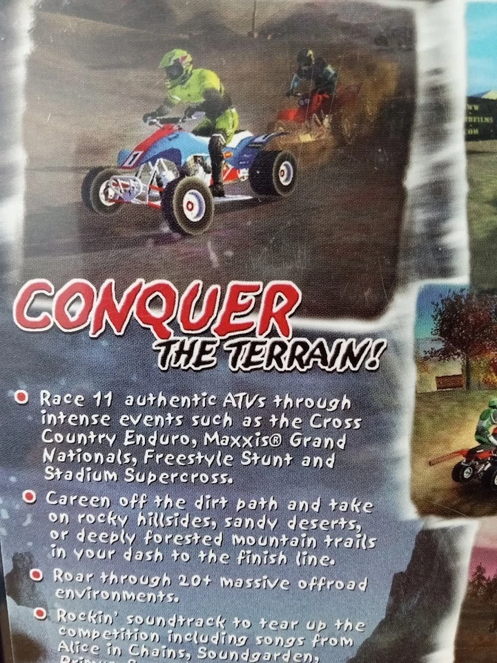 ATV Offroad Fury PlayStation PS2 - Black Label - Complete - CIB - Image 4 of 4