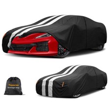 Multi-Layer Car Cover Custom Fit for Chevrolet Corvette C8/C3 1968-2026 , 10...