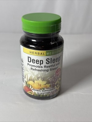 Herbs Etc. Deep Sleep Softgels - Herbal Support 30 Count (Pack of 1) 