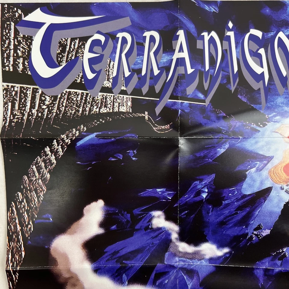Terranigma Fan Made NTSC SNES Map/Poster English Insert Complete Your Repro Box - Image 3 of 4