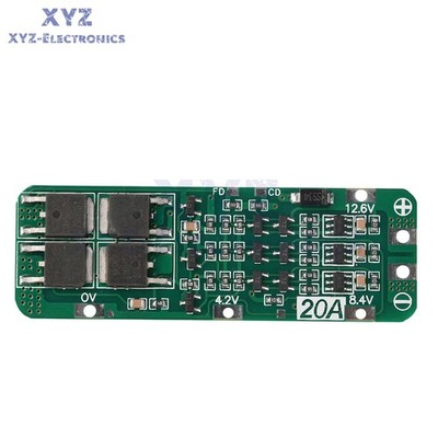 10x 3S 20A Li-ion Lithium Battery 18650 Charger PCB BMS Protection Board Cell