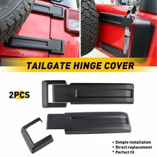 Tailgate Hinge Spare Bracket Tire Cover Trim For 2007-2017 2018 Jeep Jk Wrangler Tailgate Hinge Spare Bracket Tire Cover Trim For 2007-2017 2018 Jeep Jk Wrangler