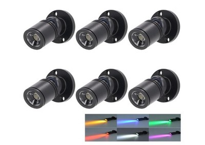 12V LED MINI SPOTLIGHTS COLORFUL DIMMABLE 1.5W 150LM TINY SPOTLIGHTS FOR DISPLAY