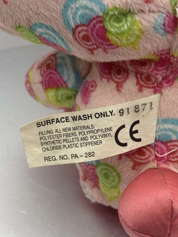 Pirulitos de pelúcia Littlest Pet Shop coelho mais feliz 10" Hasbro 2008 brinquedo LPS - Imagem 3 de 4