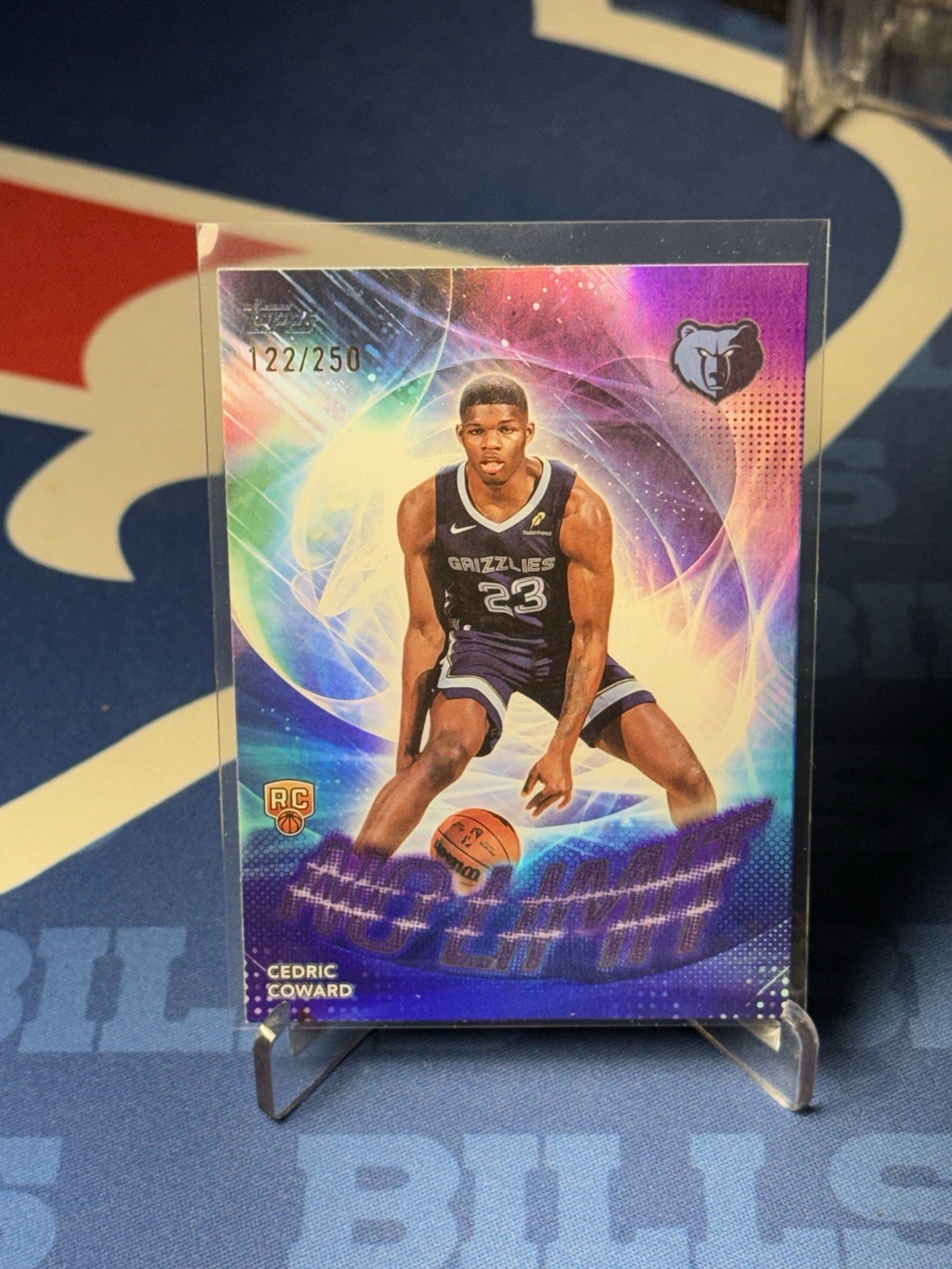 Cedric Coward 2025-26 Topps Flagship RC No Limit Purple /250 #NL-11