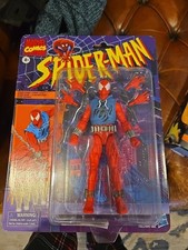 AUTHENTIC Spider-Man Marvel Legends Retro 6-inch Scarlet Spider Figure by HASBRO