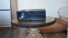 JIMTAB M18 Pro LED Projector 1080p WiFi Portable Metallic Black HDMI USB VGA