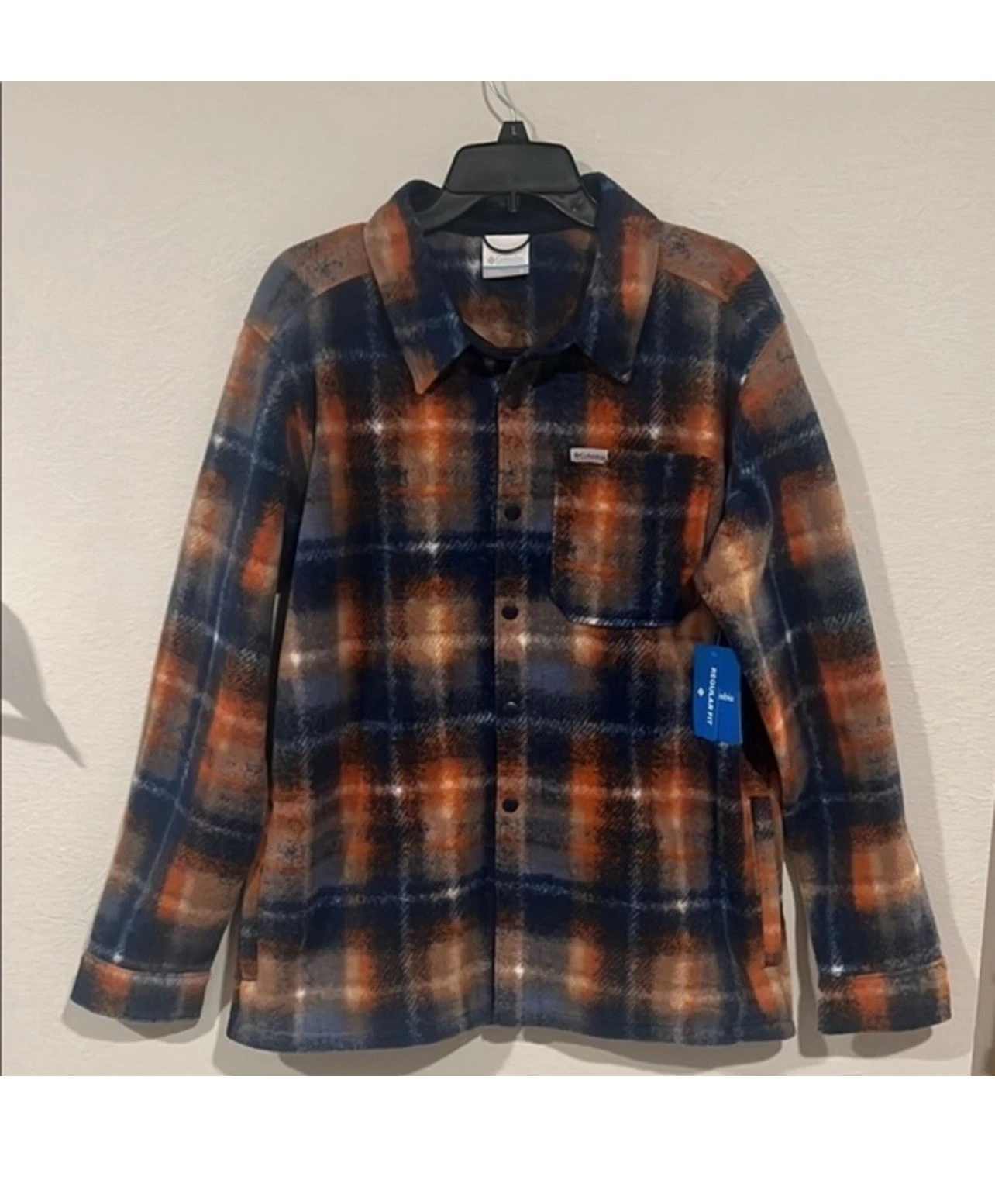 Columbia Steens mountain Printed Shirts Plaid Button Down Flannel Shirts