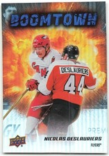 2025-26 Upper Deck Series 2 Boomtown #BT-6 Nicolas Deslauriers Philadelphia