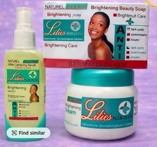 Lilies PLIR DE LYS Brightening Cream, Serum  Soap for Face Dark Spots