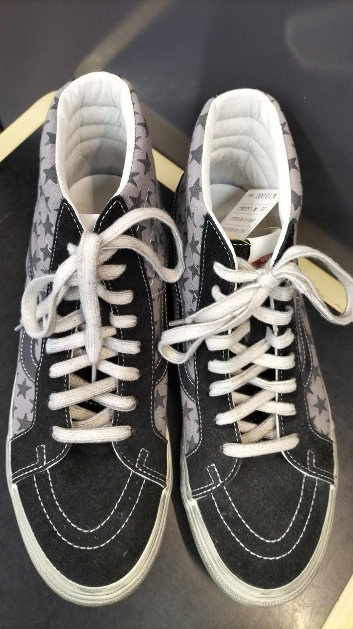 Vans Bianca Chandon Black Used Processing Sk8-Hi … - image 3