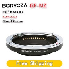 Boryoza GF-NZ Auto Focus Lens Adapter for Fujifilm GF GFX Lens to Nikon Z Camera