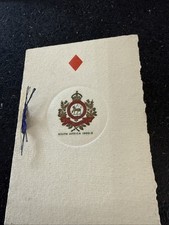 WW1 22nd Batt London Regiment -The Queens- Christmas Card South Africa 1918 G2