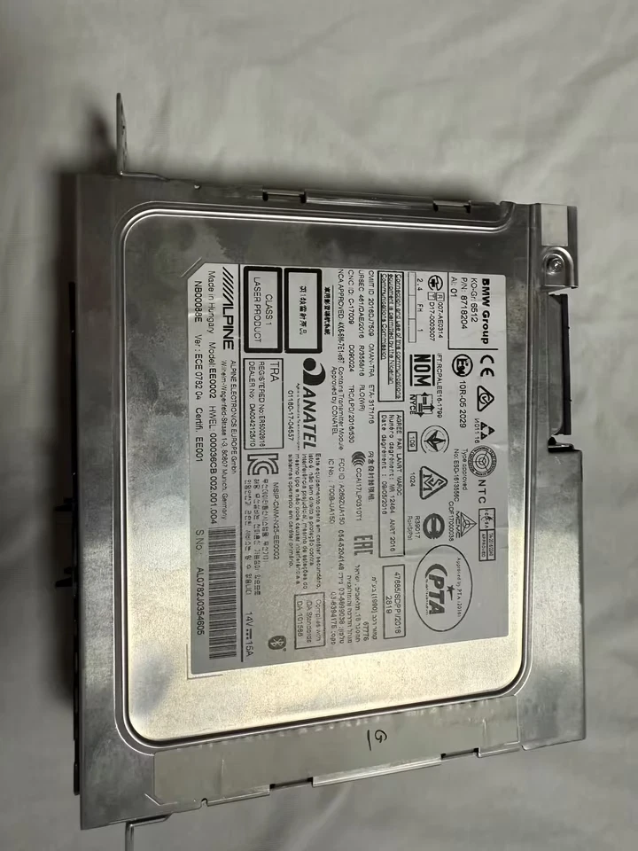 Bmw f20f 21 F30 F31 F32 F34 F36 Headunit mit 6,6zoll Display 6550 6837128-03 - Bild 4 von 4